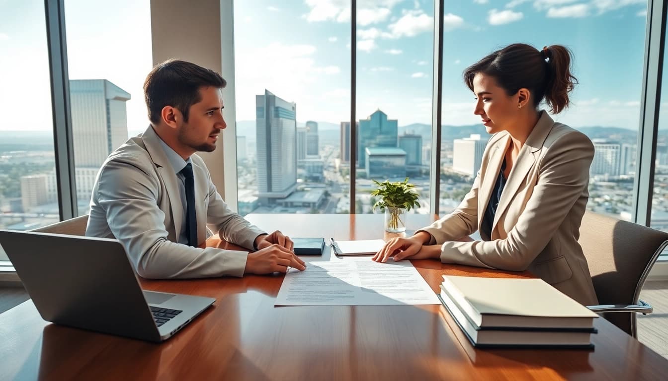 Engaging legal consultation at Mainor Ellis showcasing expert lawyers at https://www.mainorellis.com.