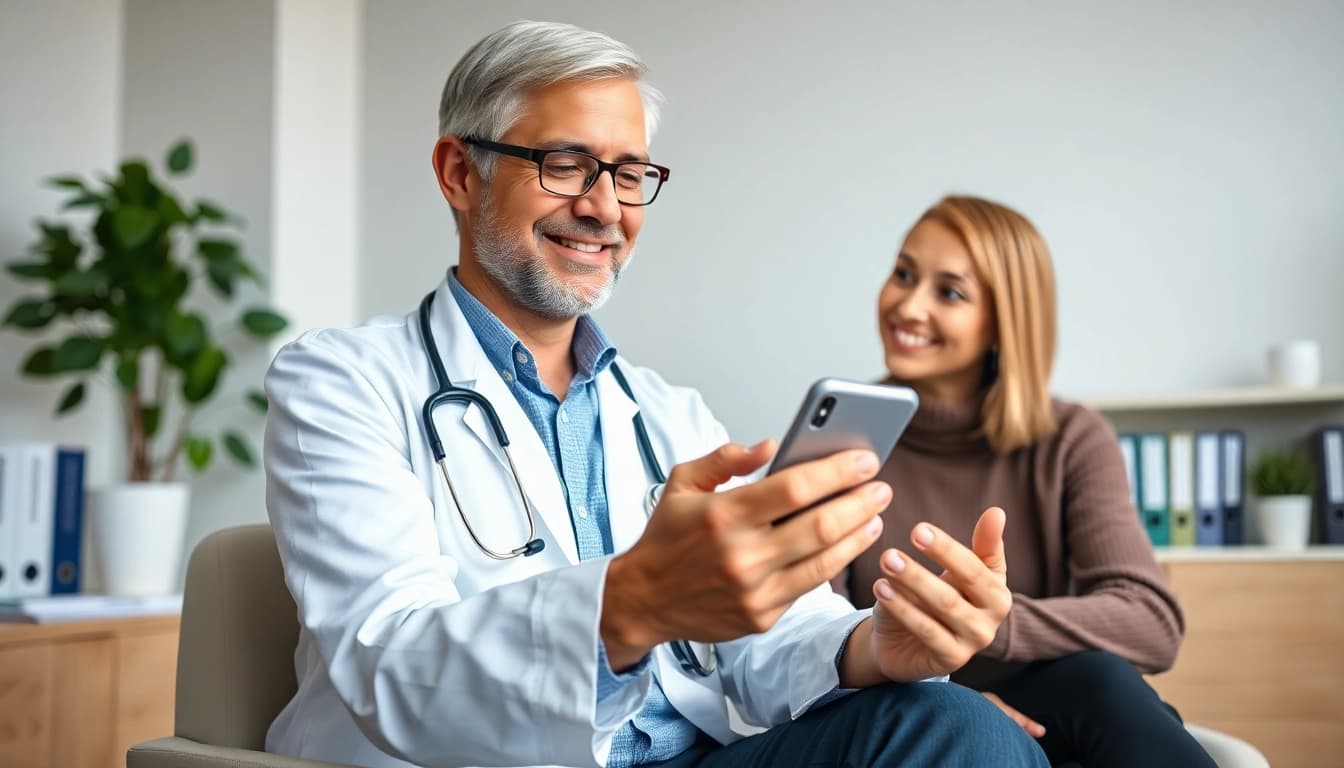 Connect with a licensed doctor online via text messaging for consultations.
