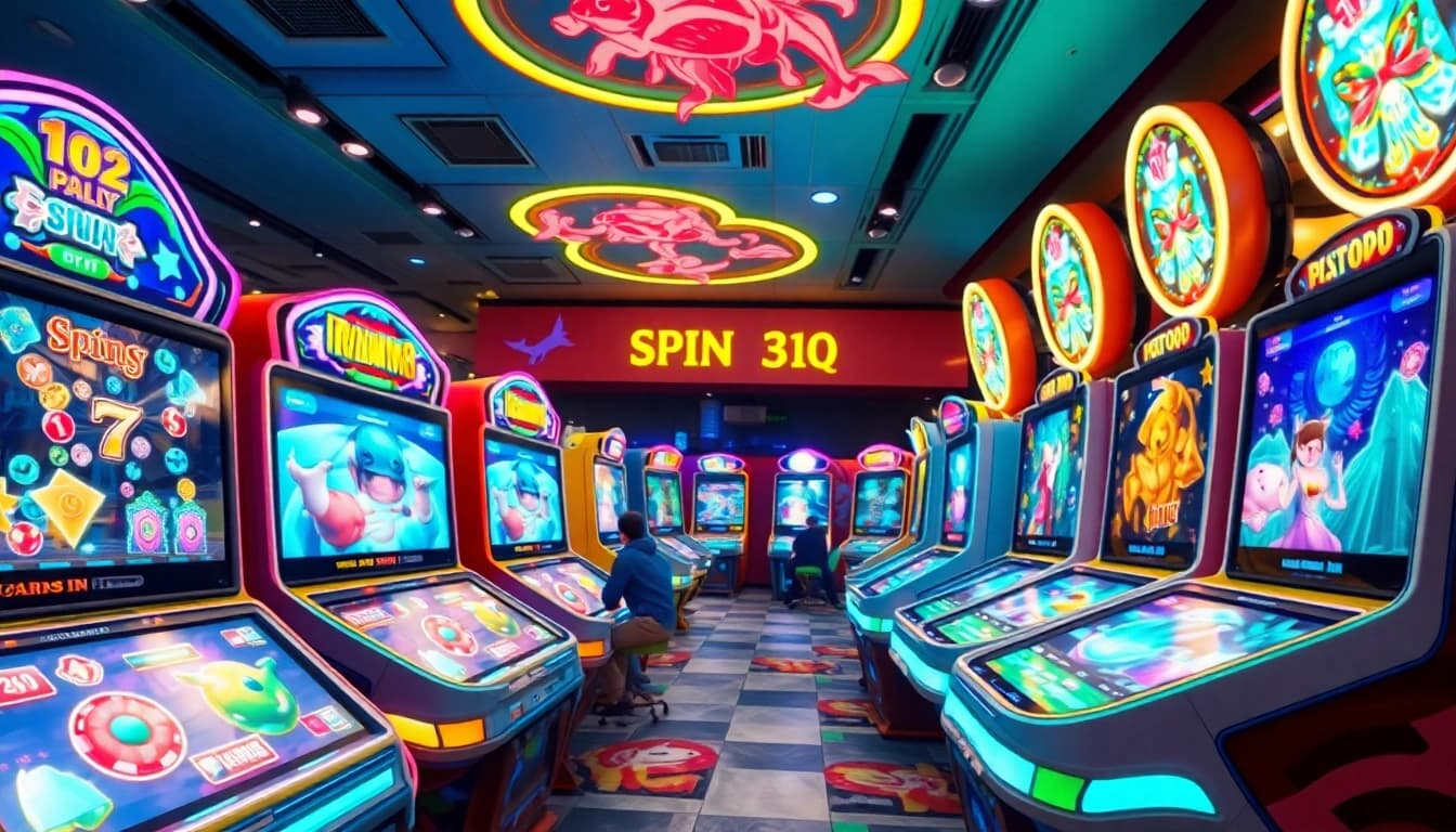 Permainan koi800 game yang menyenangkan dengan grafik berwarna-warni dan suasana arcade digital yang hidup.