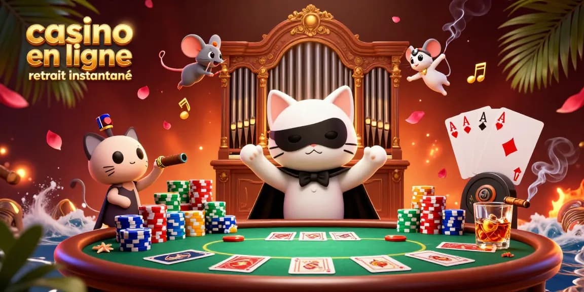Profitez de l'expérience de jeu avec des retraits instantanés au casino en ligne retrait instantané.