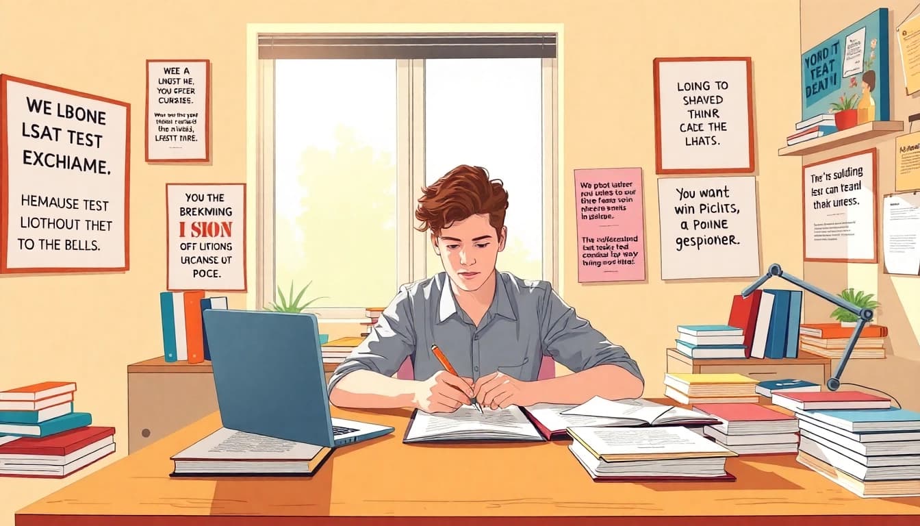 Hire someone to take LSAT for you with a dedicated study setup and motivational ambiance.