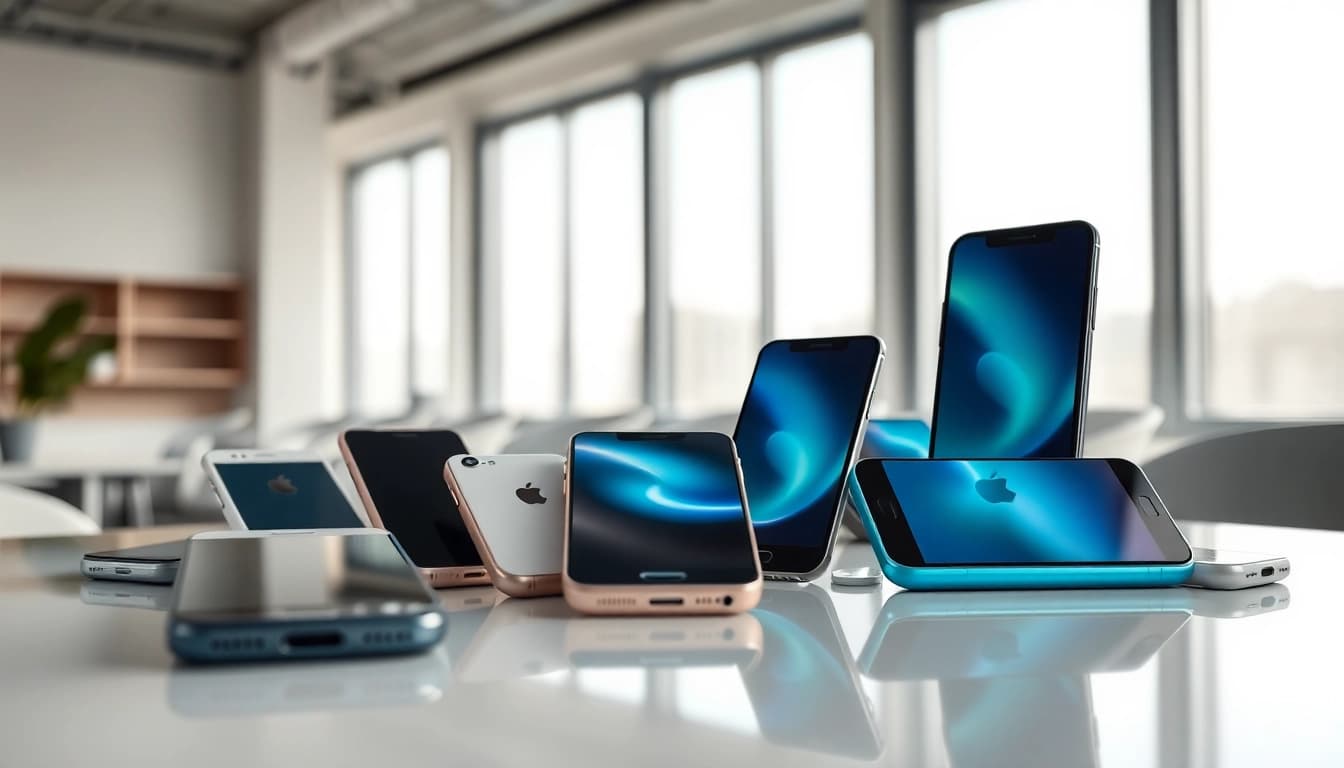 Explora Celulares iPhone con diseños elegantes y tecnología avanzada.