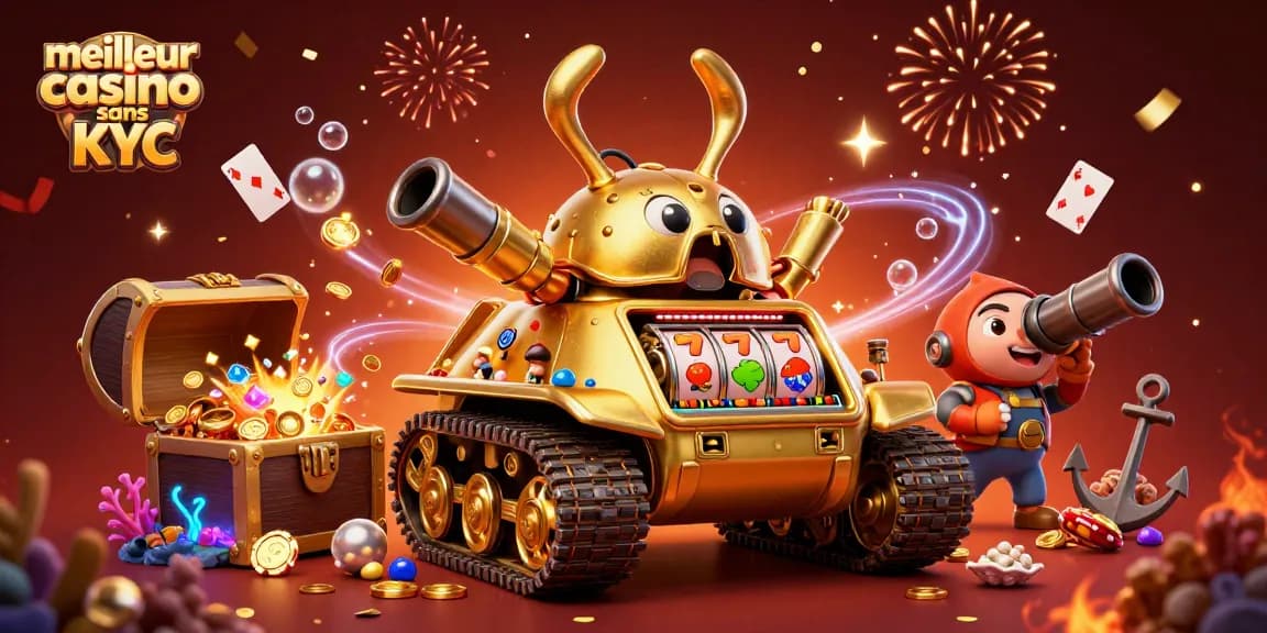 Participez aux jeux gagnants au meilleur casino sans KYC, avec des détails captivants et des éléments de jeu.