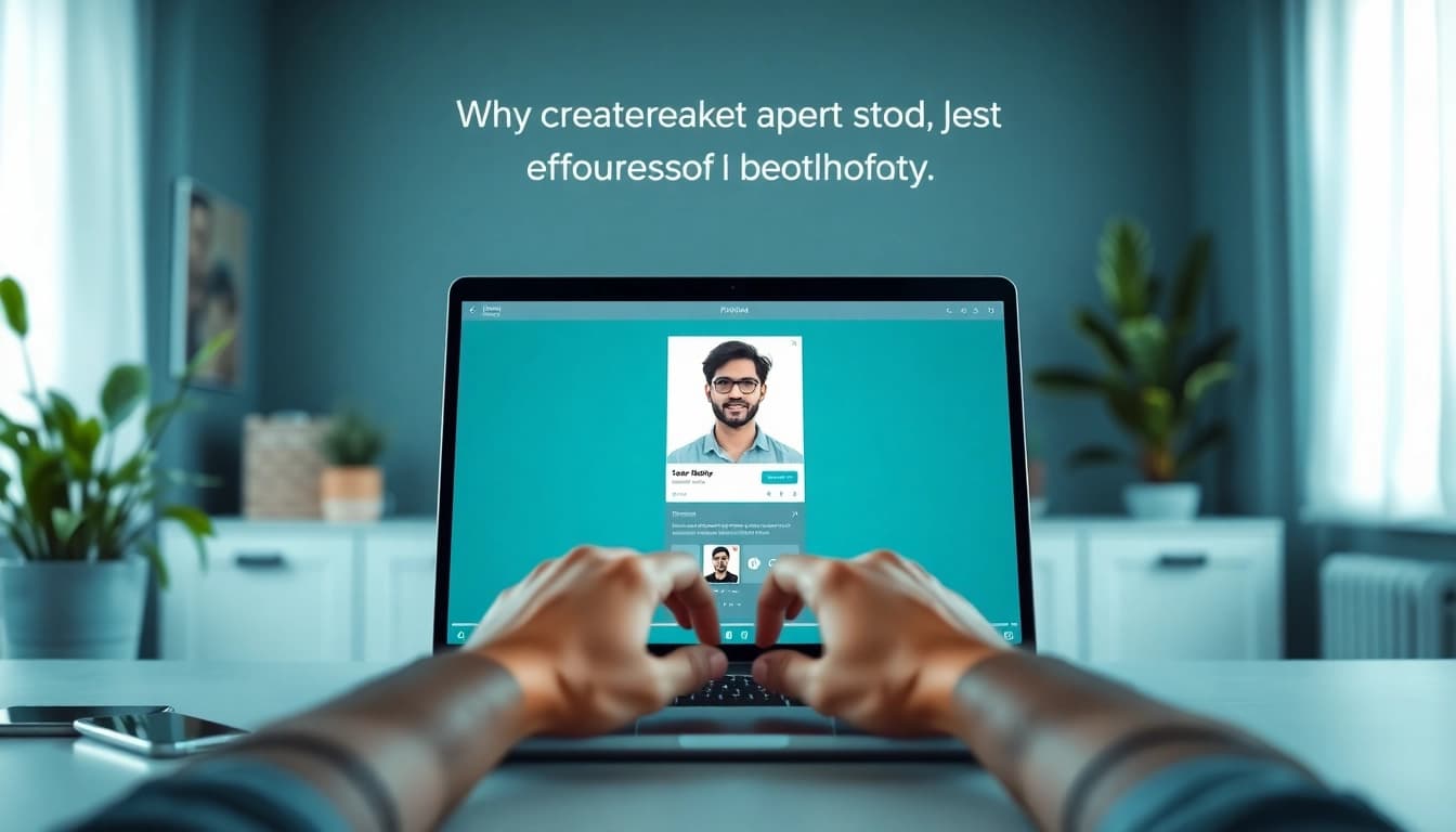 Create stunning WhatsApp profile photo using our online profile picture maker, showcasing vibrant editing tools and user-friendly interface.