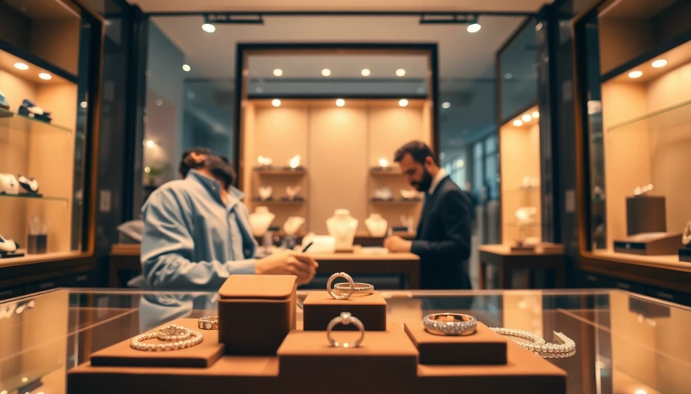 Find exquisite jewelry at a Juwelier in der Nähe featuring elegant displays and a welcoming atmosphere.