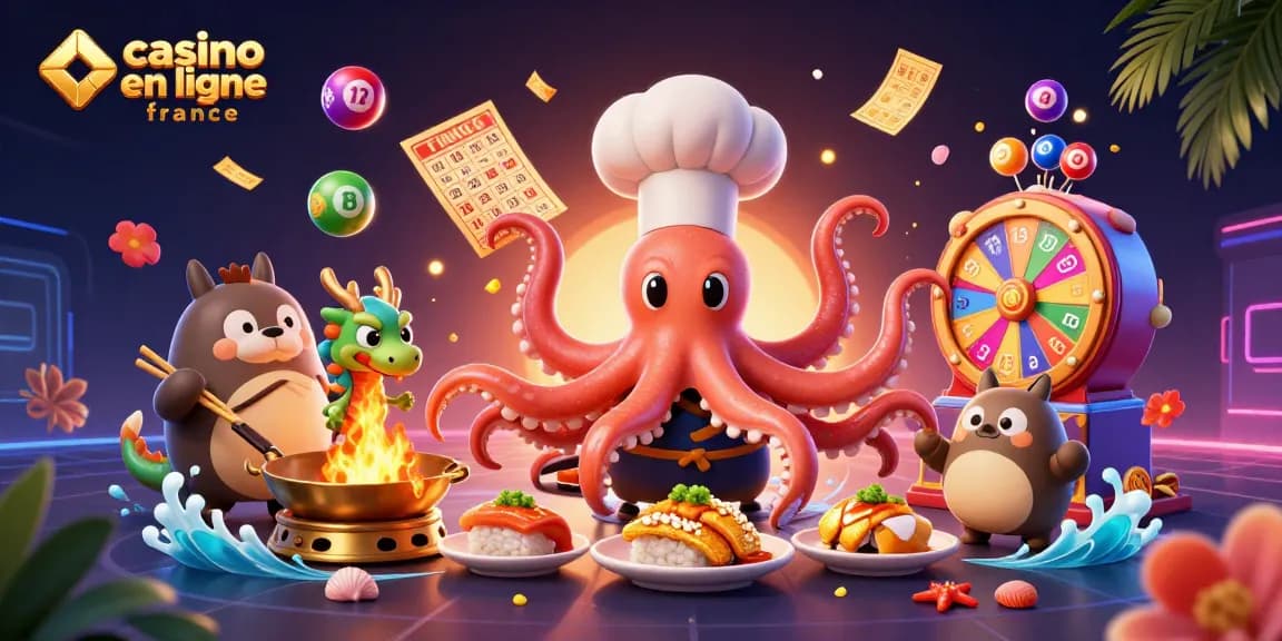 Plongez dans l'univers du casino en ligne France avec des personnages 3D emblématiques animés par la chance.
