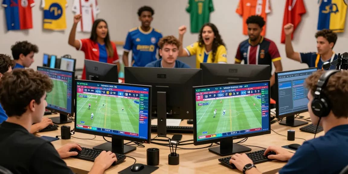 Người chơi cá cược trực tuyến Jin88 trong không gian sôi động với các trận đấu World Cup 2026.