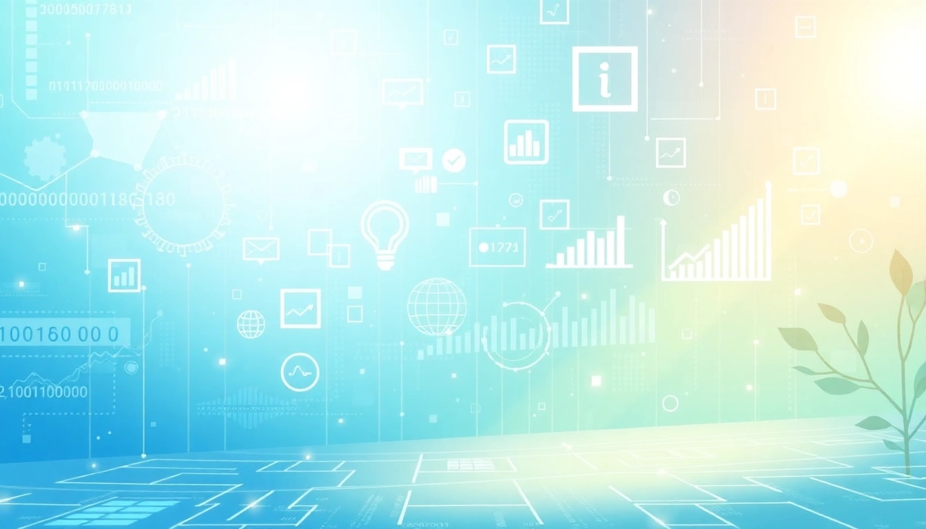 Understand the concept of information through abstract visual representation.