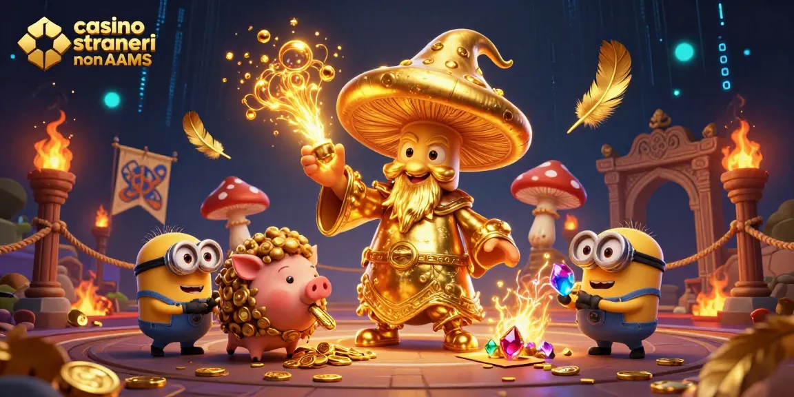 Gioca nei migliori casino online stranieri non AAMS con un'atmosfera magica e ricca di dettagli.