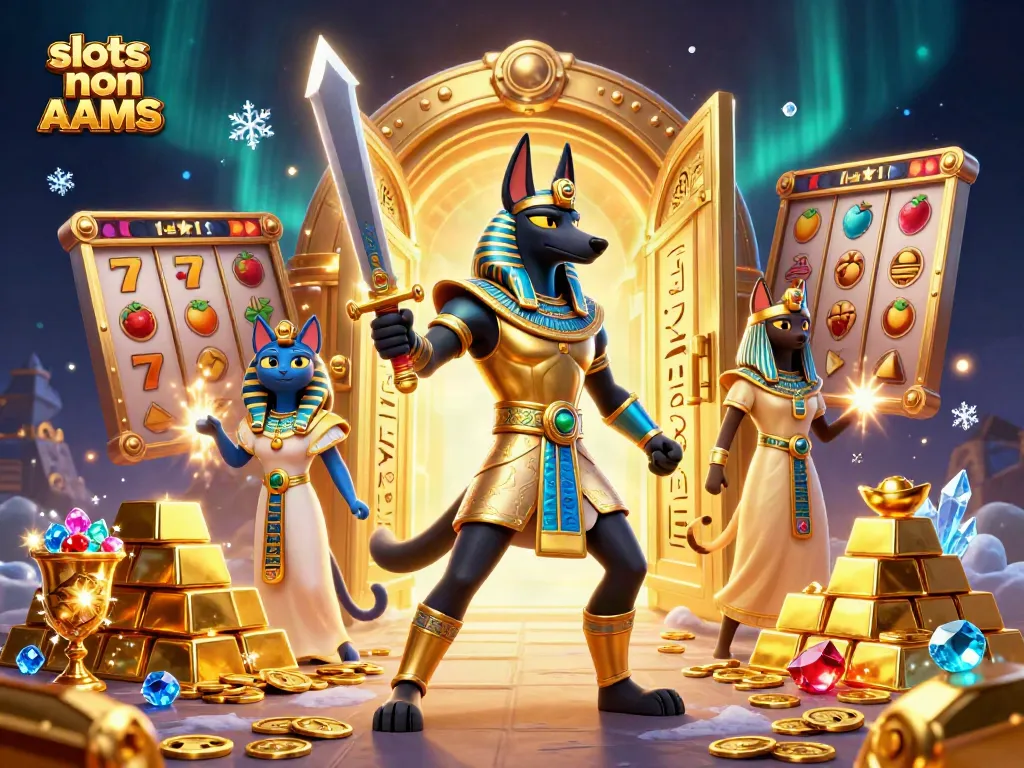 Gioca alle slot non AAMS con una grande varietà di simboli e premi in un'illustrazione affascinante.