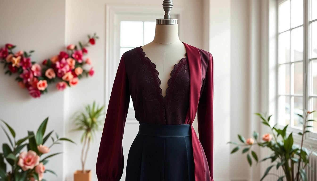 Explore a stylish fashion display at https://www.northernfashions.com showcasing a vibrant outfit and chic aesthetic.