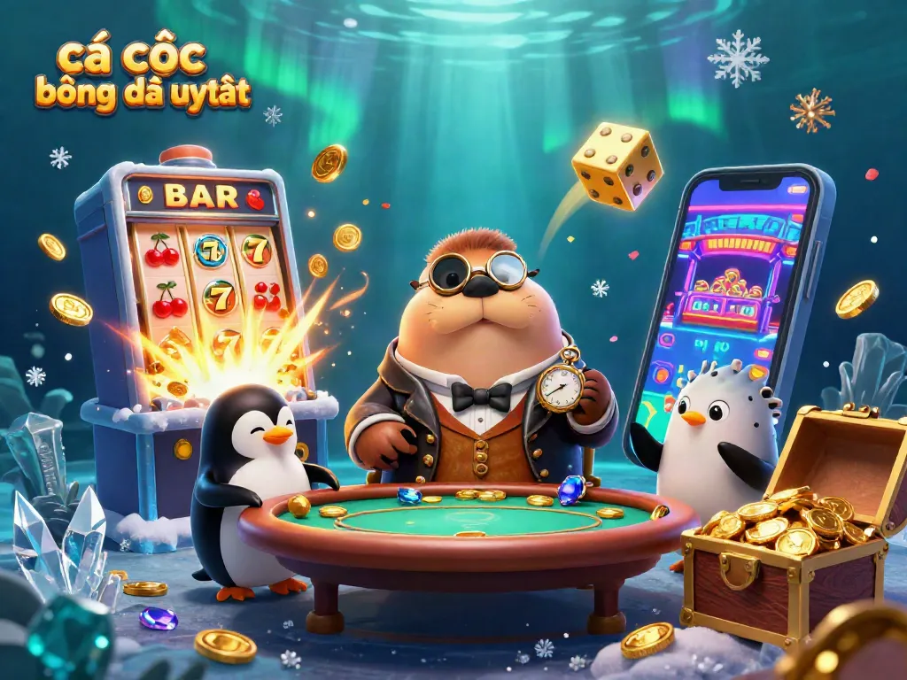 Cá cược bóng đá uy tín với cảnh tượng vui nhộn từ các nhân vật hoạt hình 3D, mang đến trải nghiệm sống động