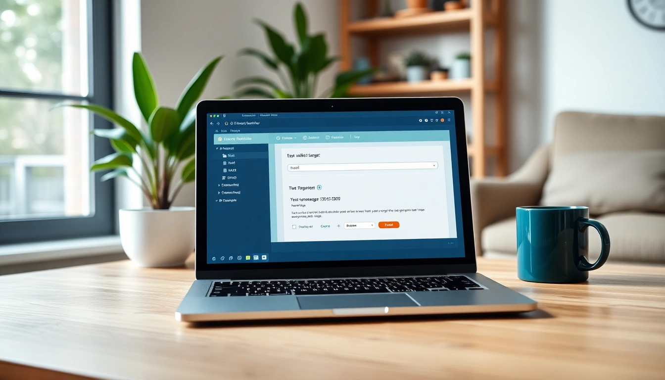 Generate SRT files easily with the user-friendly SRT Generator interface displayed on a laptop.