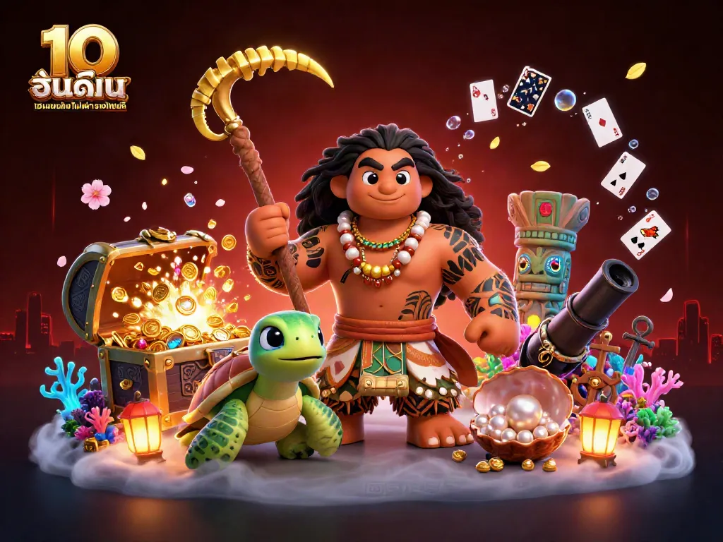 10 อันดับ เว็บพนันออนไลน์ ไม่ผ่านเอเย่นต์ ภาพการ์ตูน 3D ที่มีความละเอียดสูงแสดงถึงการเล่นพนันในคาสิโนออนไลน์