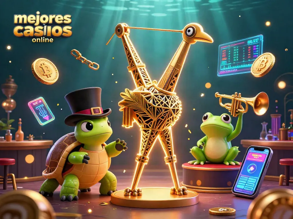 Los mejores casinos online ofrecen seguridad y diversión, con una escena de juego en 3D vibrante.