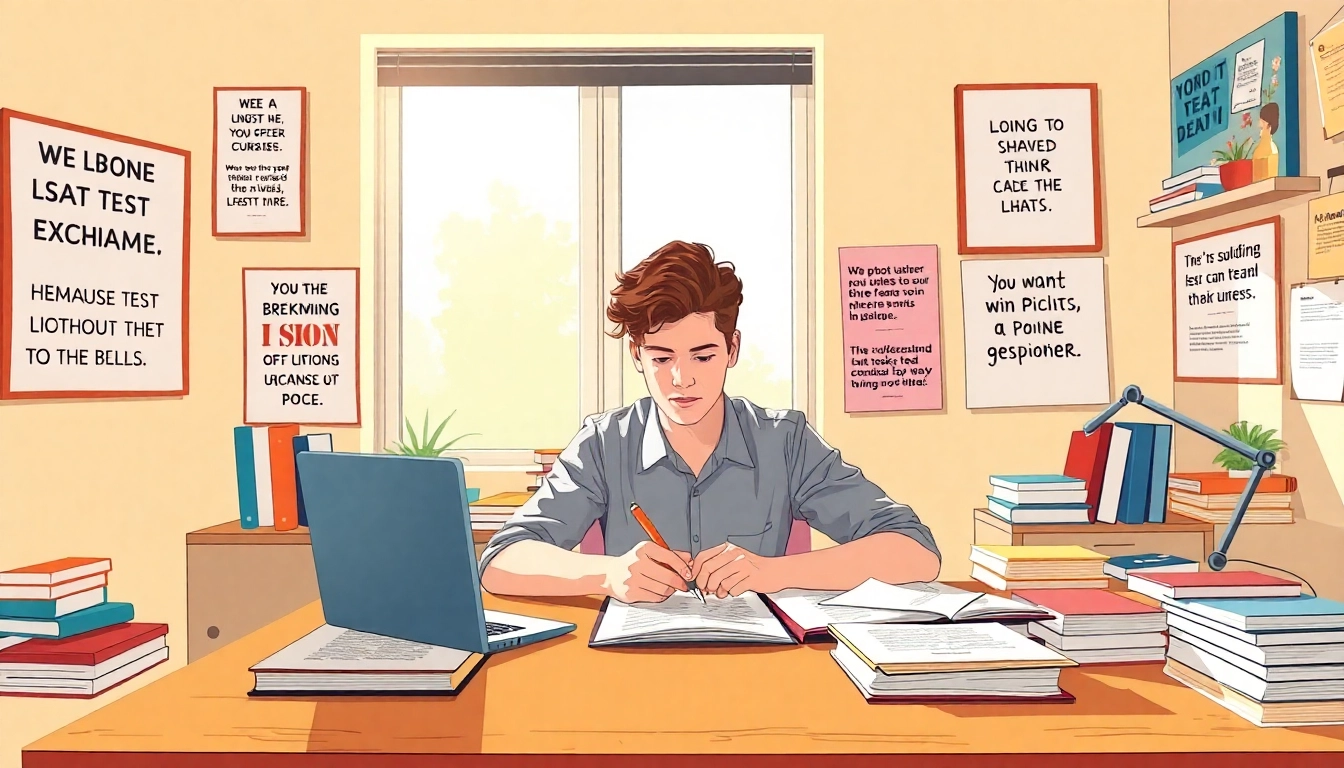 Hire someone to take LSAT for you with a dedicated study setup and motivational ambiance.