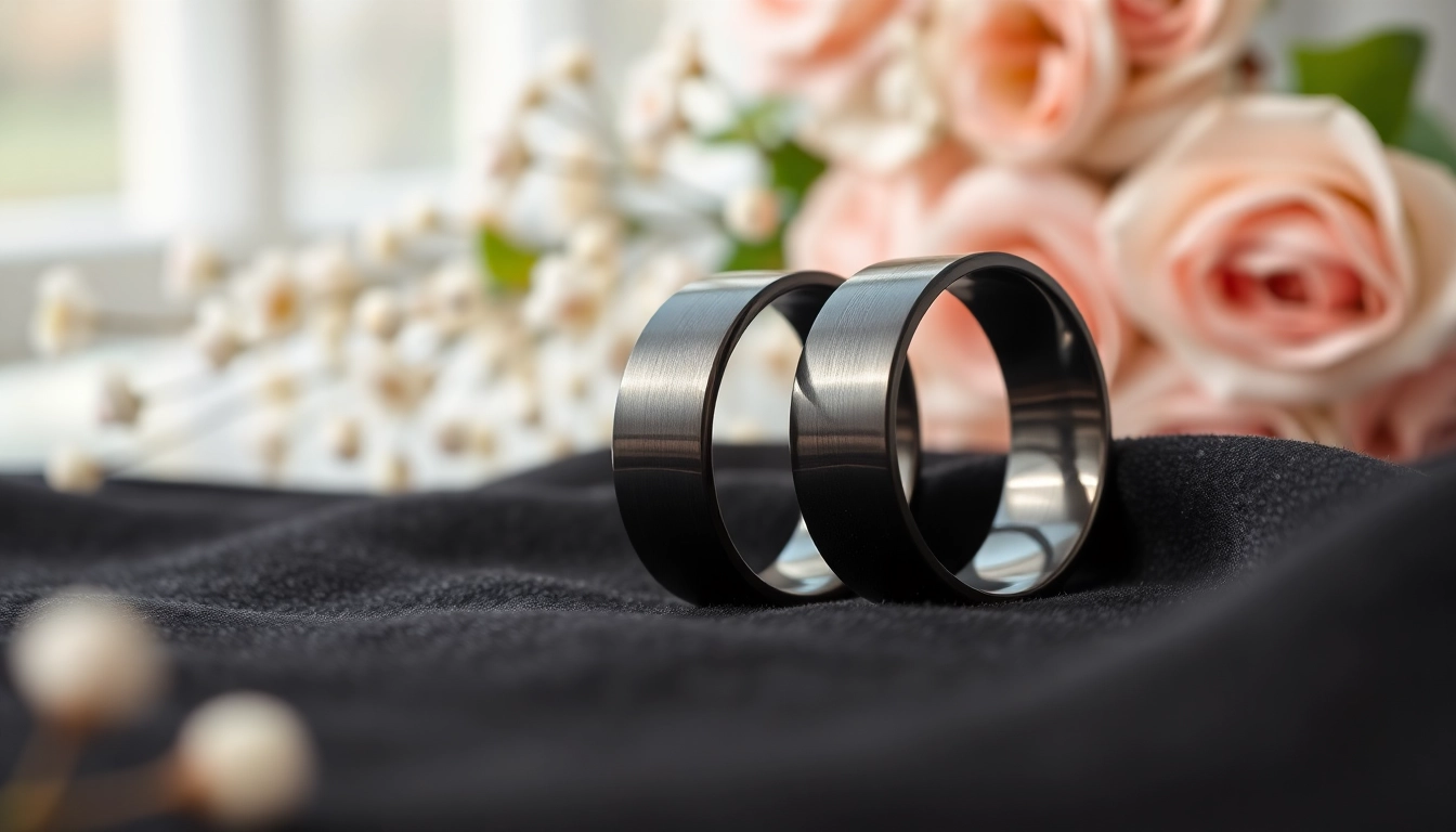 Exceptional Gunmetal Wedding Bands for Men: Style Meets Durability