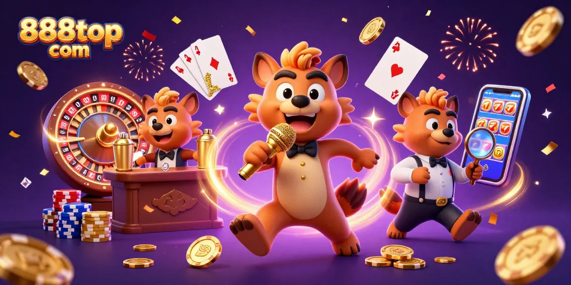 Engage with the vibrant 888top com casino scene featuring hyenas in action.
