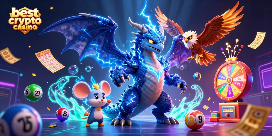 Profitez du meilleur casino crypto avec des dragons et des jeux animés.