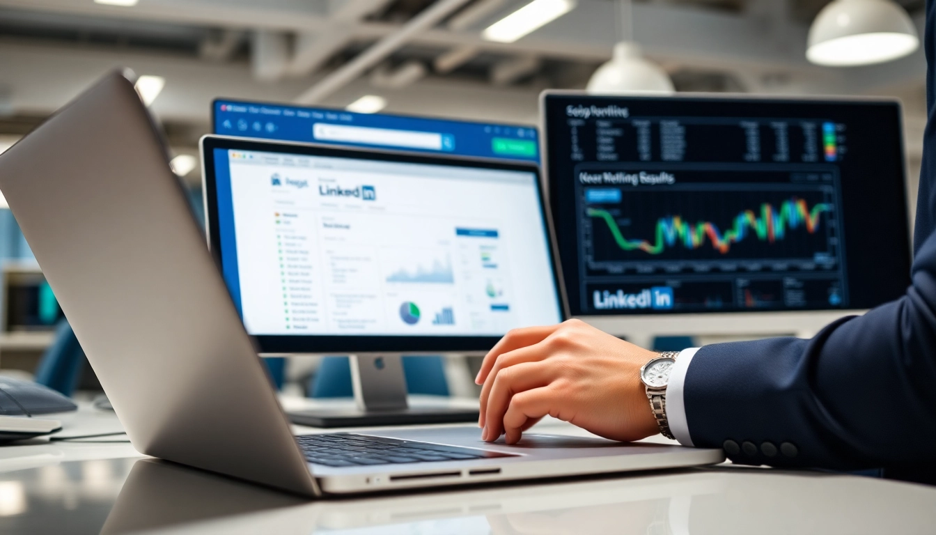Scrape LinkedIn search results effectively with advanced data analysis tools in use.