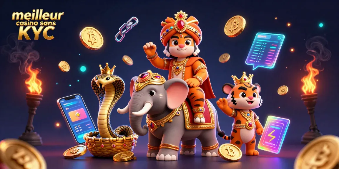 Découvrez le meilleur casino sans KYC pour jouer en toute sécurité et profiter d'expériences de jeu anonymes.