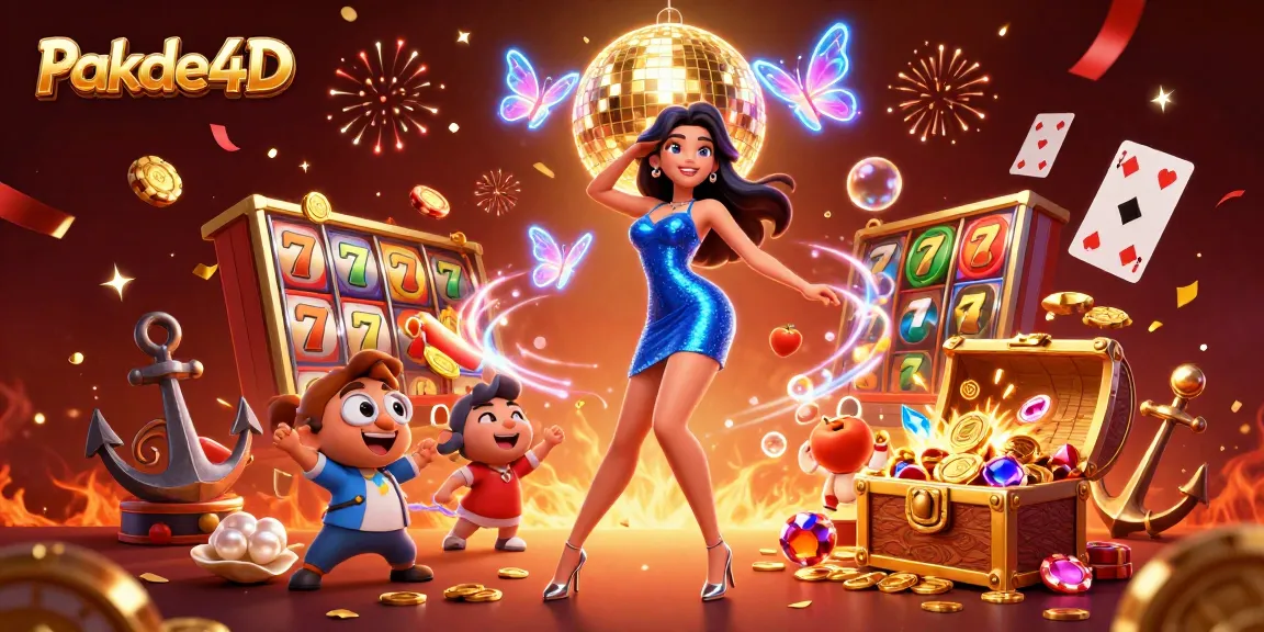 Experience thrilling games at Pakde4D with vibrant slot action and festive celebration.