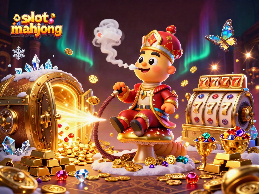 Engage with slot mahjong through vibrant illustrations showcasing exciting gaming elements and characters.