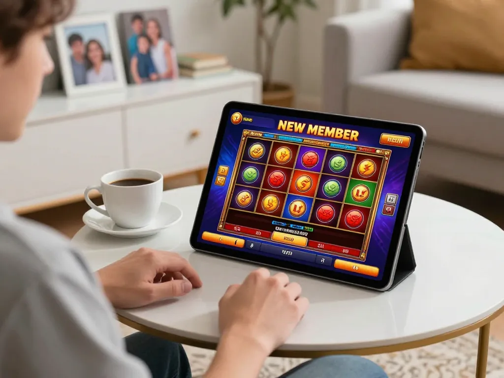 Engage with slot bonus new member offer while enjoying an online casino experience at home.