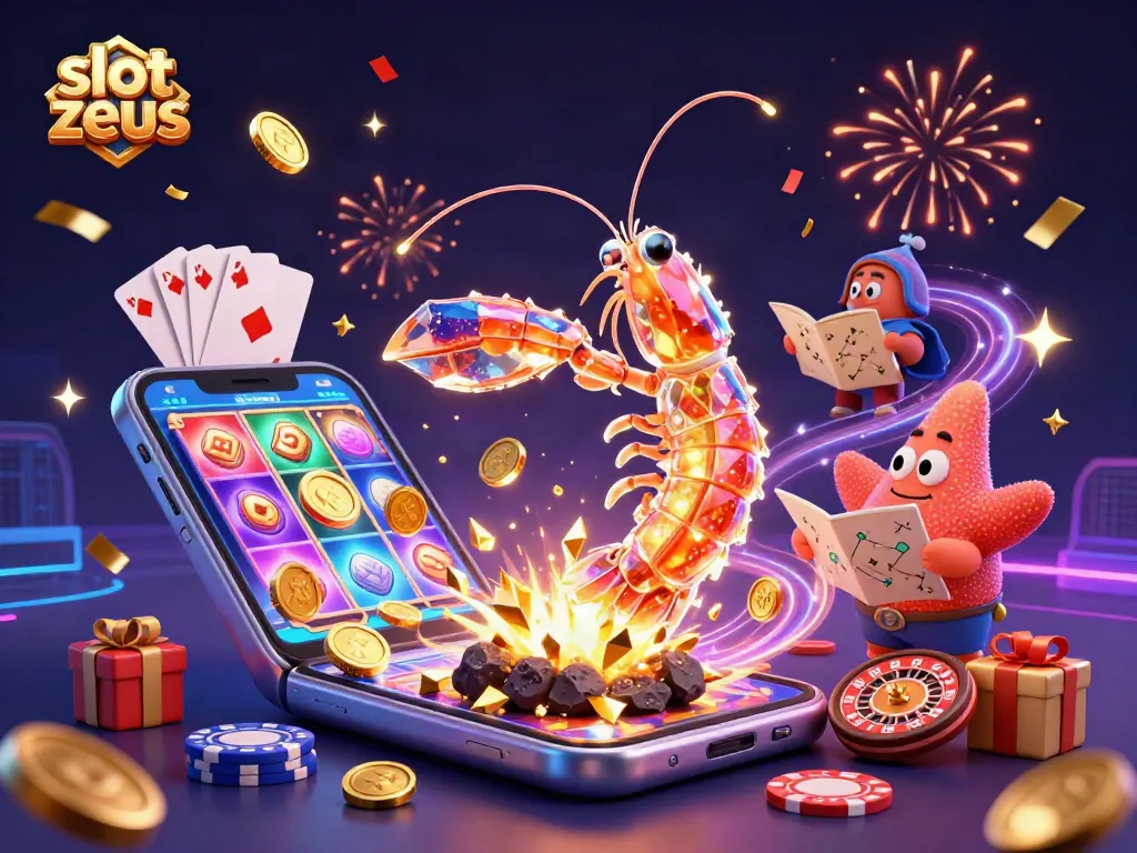 Spin to win with slot zeus in an explosive 3D scene of luck and excitement.
