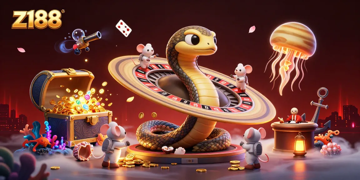 Bet big with z188 and tiny astronaut mice betting on the cosmic roulette!