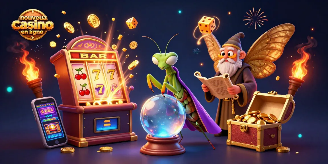 Visitez le nouveau casino en ligne avec une machine à sous vibrante et des personnages captivants.