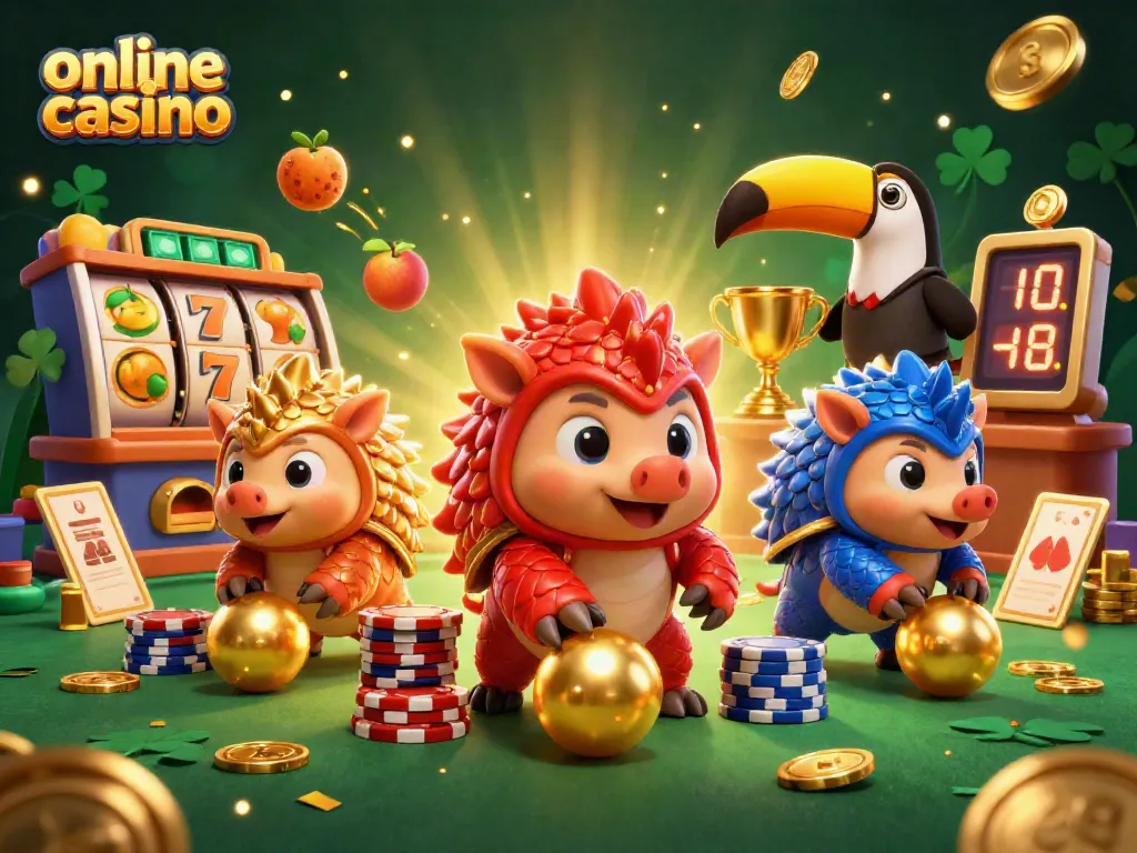 Gioca nei migliori online casino con i pangolini in competizione tra slot e jackpot scintillanti.