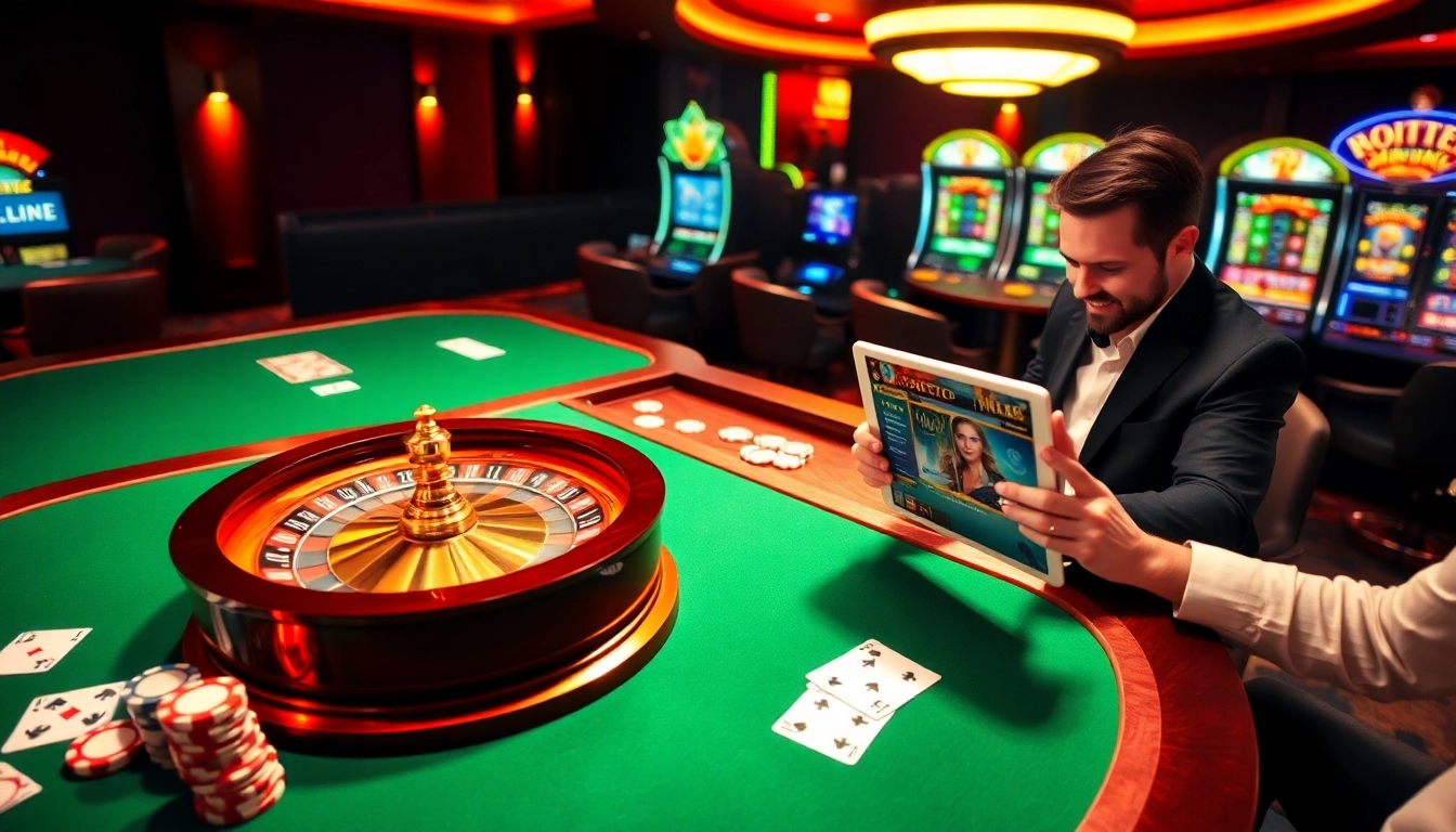 Activities at MK8 casino table featuring poker chips and excited players.