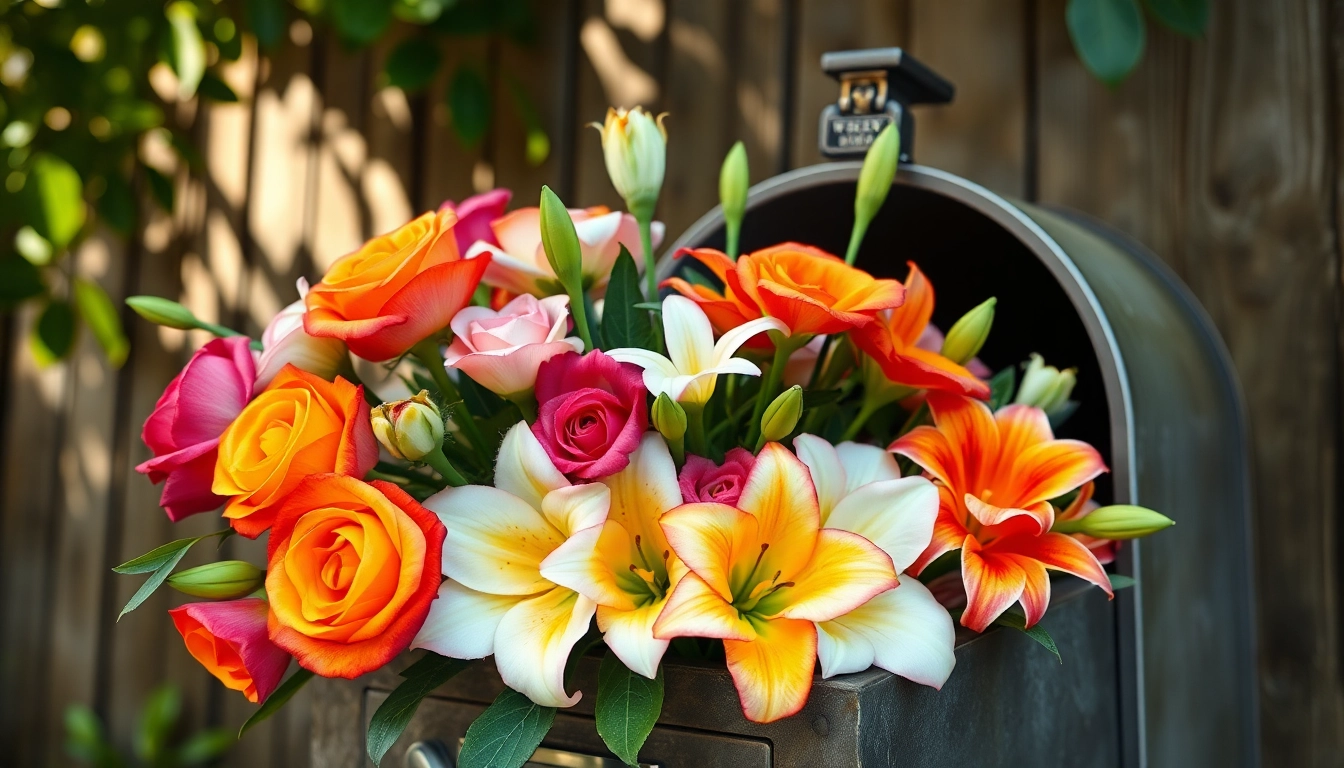 Arrange letterbox flowers to create a stunning outdoor display with vibrant colors and natural beauty.