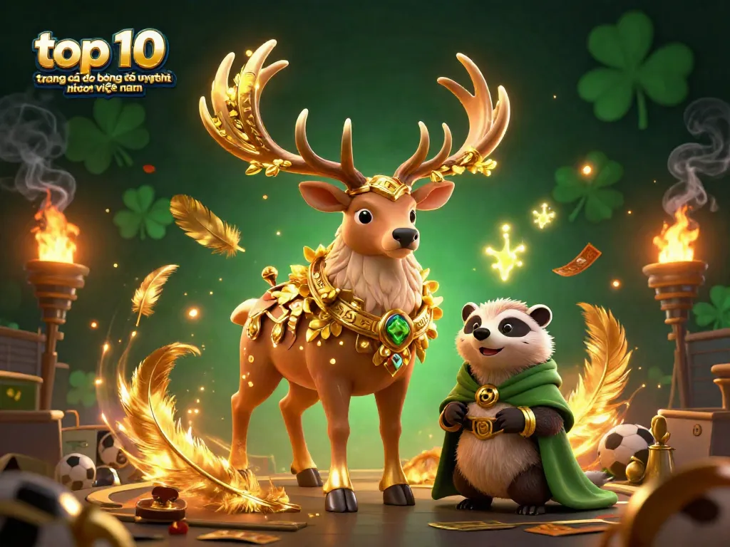 Hình ảnh minh họa cho top 10 trang cá độ bóng đá uy tín nhất việt nam với các nhân vật độc đáo và yếu tố thể thao.