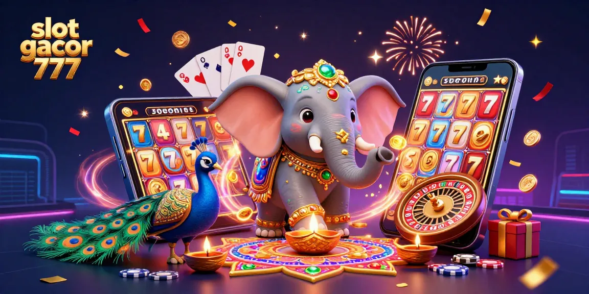 Menangkan jackpot besar di slot gacor 777 dengan permainan visual menarik dan elemen cerah.