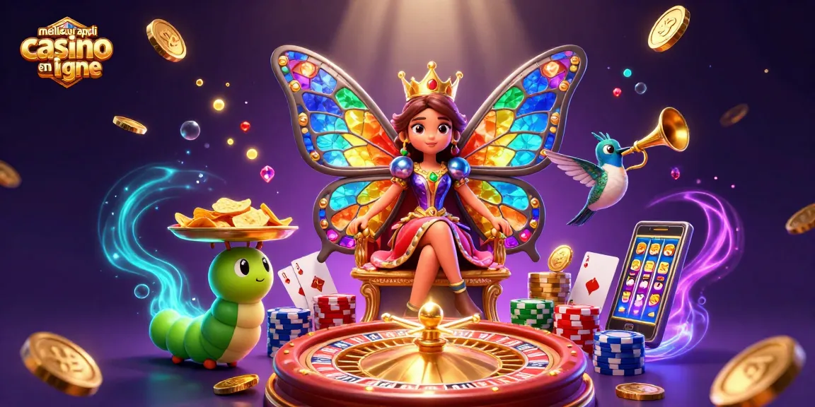 Exploitez la meilleure appli casino en ligne avec des personnages colorés et des éléments de jeu captivants.