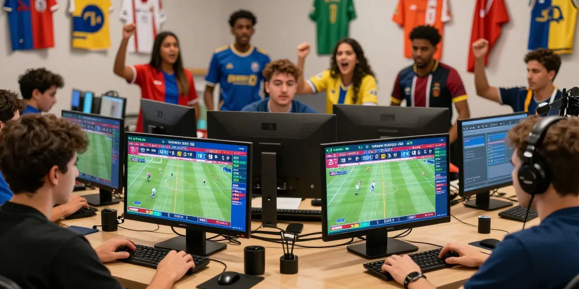Người chơi cá cược trực tuyến Jin88 trong không gian sôi động với các trận đấu World Cup 2026.