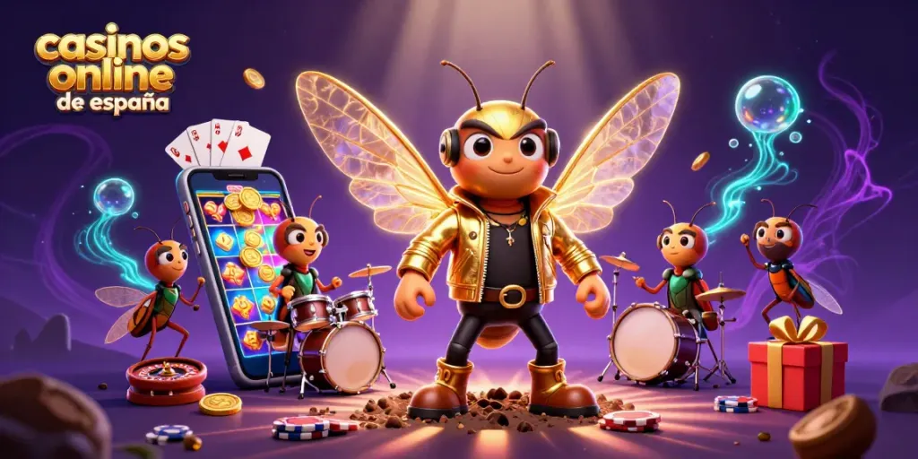 Gana en los casinos online de España con una vibrante escena de juegos y emoción