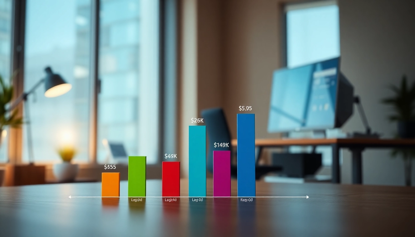 Visual representation of linkedin lead scraper pricing trends with comparative analysis.