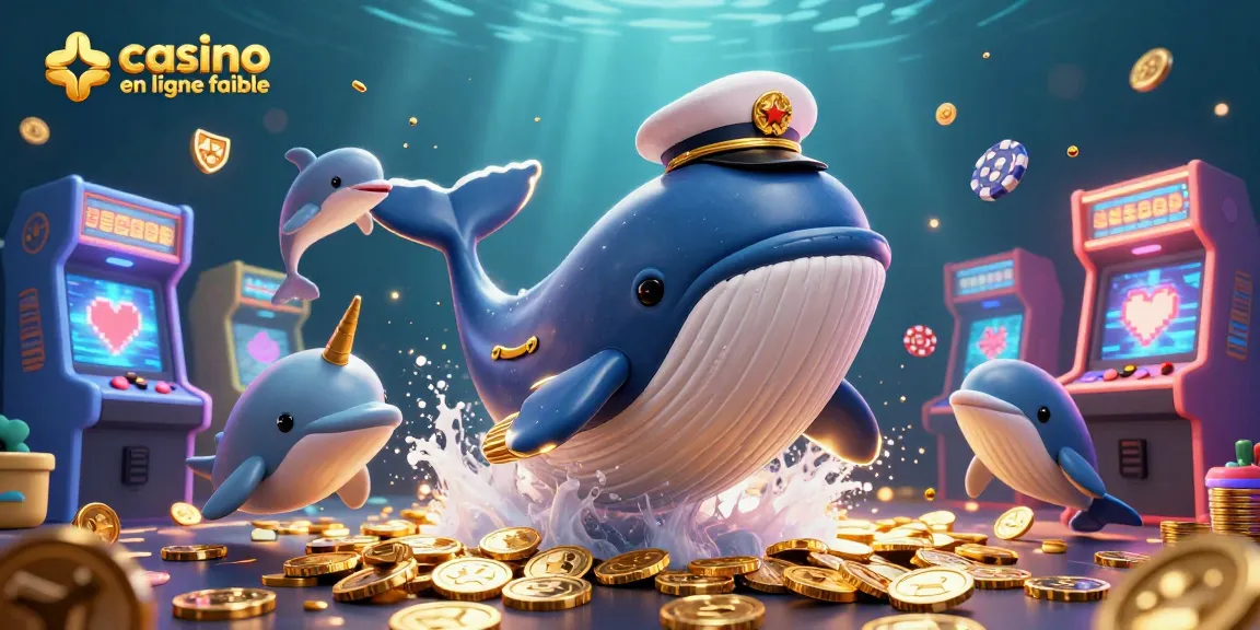 Jouez au casino en ligne fiable dans un univers rempli de dauphins, de pièces d'or et de jeux vibrants.