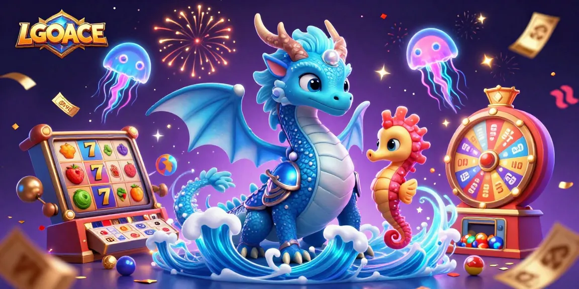 LGOACE combines slot action with vibrant characters and dynamic elements for an immersive casino experience.