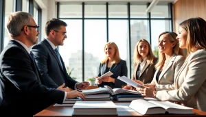 Engaging professionals at https://www.shiverhamilton.com collaborate to provide expert legal services.