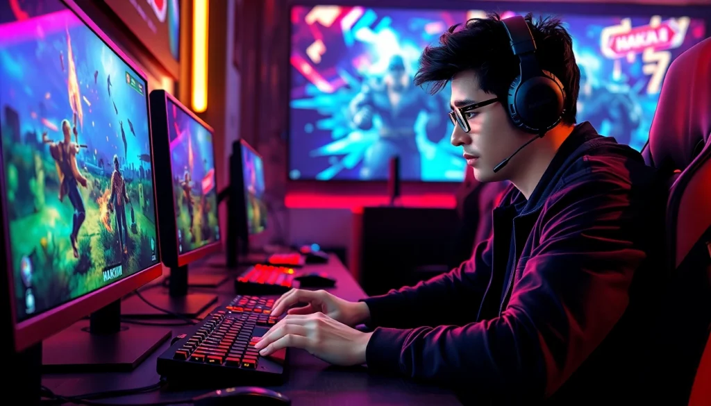 Menggapai kemenangan dalam permainan hakim4d game dengan keyboard dan mouse gaming.