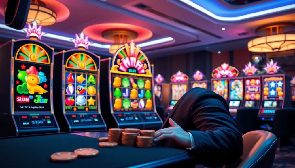 Menyaksikan pengalaman gaming mewah luxury333 dengan simbol slot yang menggoda dan dealer karismatik.