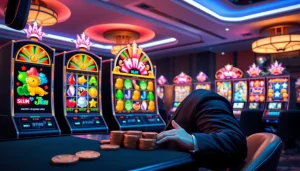Menyaksikan pengalaman gaming mewah luxury333 dengan simbol slot yang menggoda dan dealer karismatik.