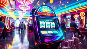 Kemenangan menakjubkan pada tank4d toto slot dengan cahaya berkilau dan suasana yang mendebarkan.