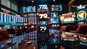 Painel de apostas online da 79king com probabilidades em tempo real e jogos de cassino