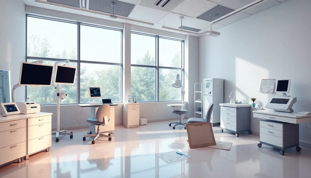 Engaging healthcare environment showcased at https://fhpts.com with advanced equipment and natural light.