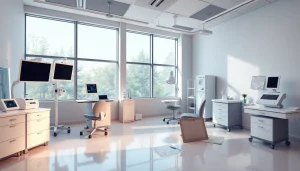 Engaging healthcare environment showcased at https://fhpts.com with advanced equipment and natural light.